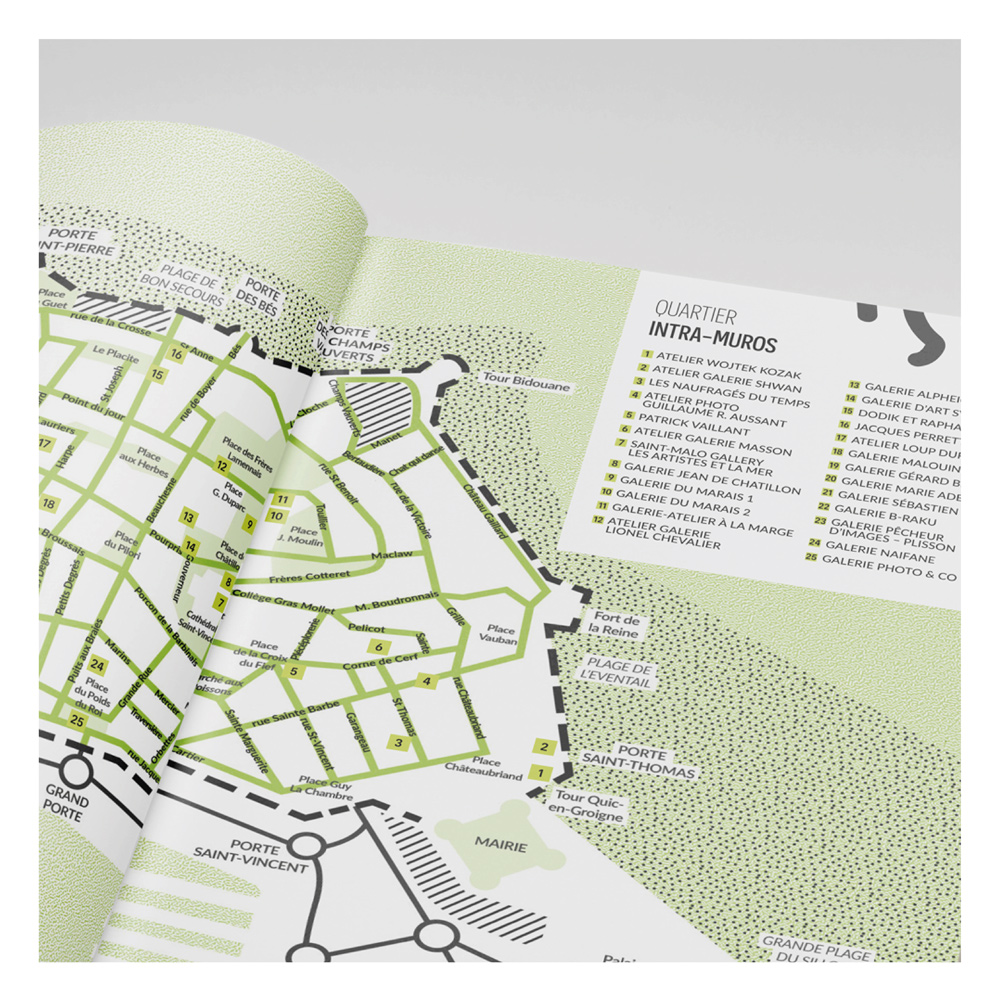 Guide des galeries - Saint-Malo