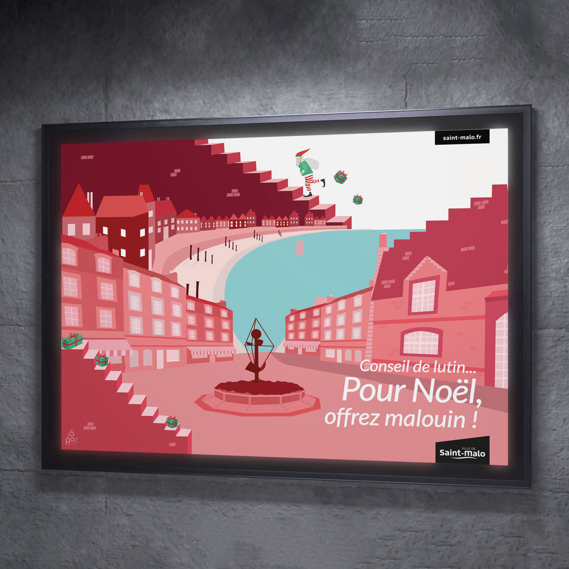 Campagne de Noël Saint-Malo 2022